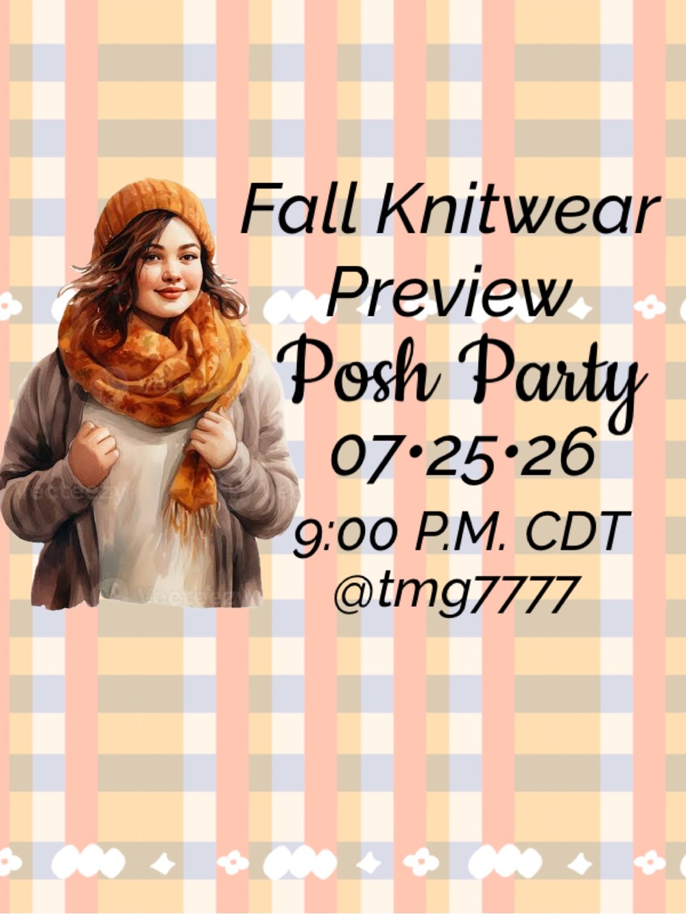 FALL KNITWEAR PREVIEW
PISH PARTY
JULY 25, 2026
9:00 P.M. CDT